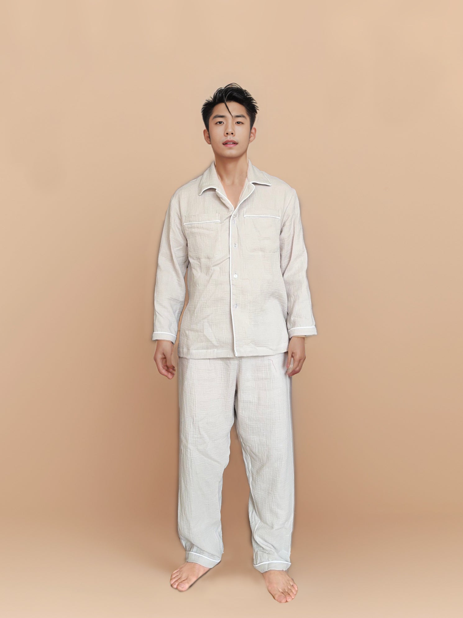 ชุดนอนผู้ชาย Morning Snooze แขนยาวขายาว