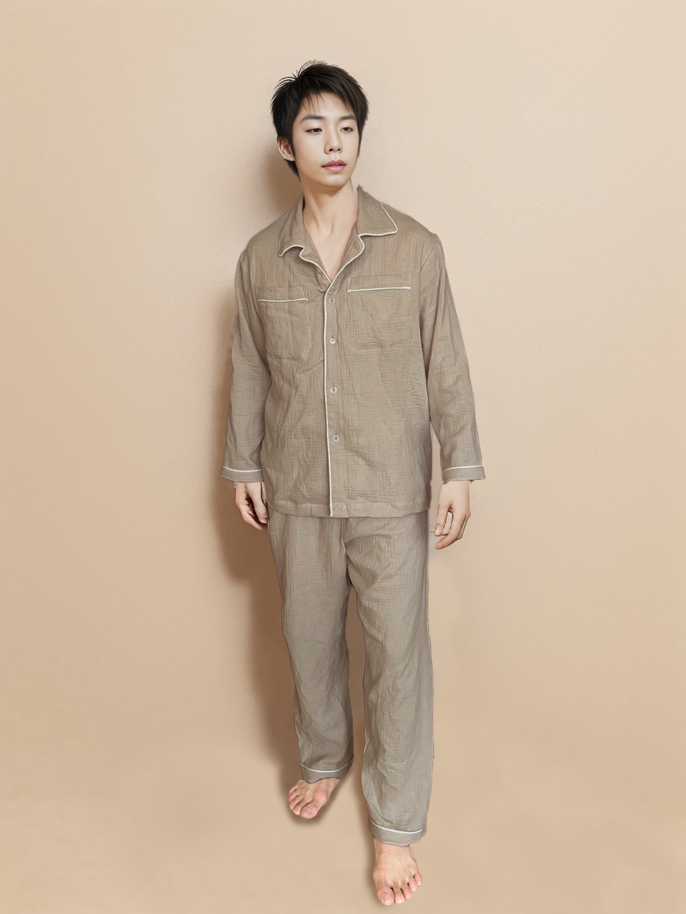 ชุดนอนผู้ชาย Morning Snooze แขนยาวขายาว