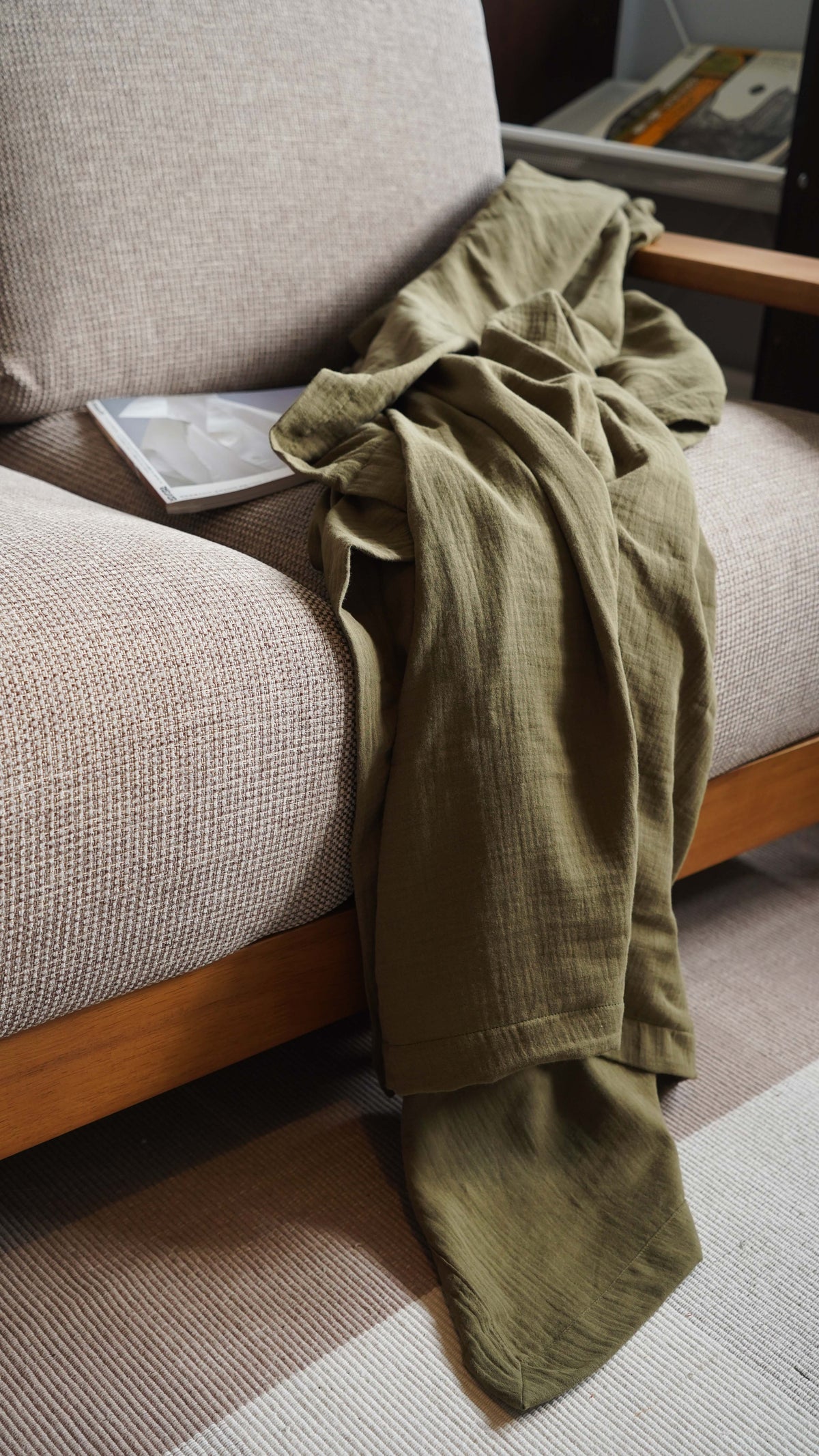 ผ้าห่ม Throw Cloud Cotton image 0