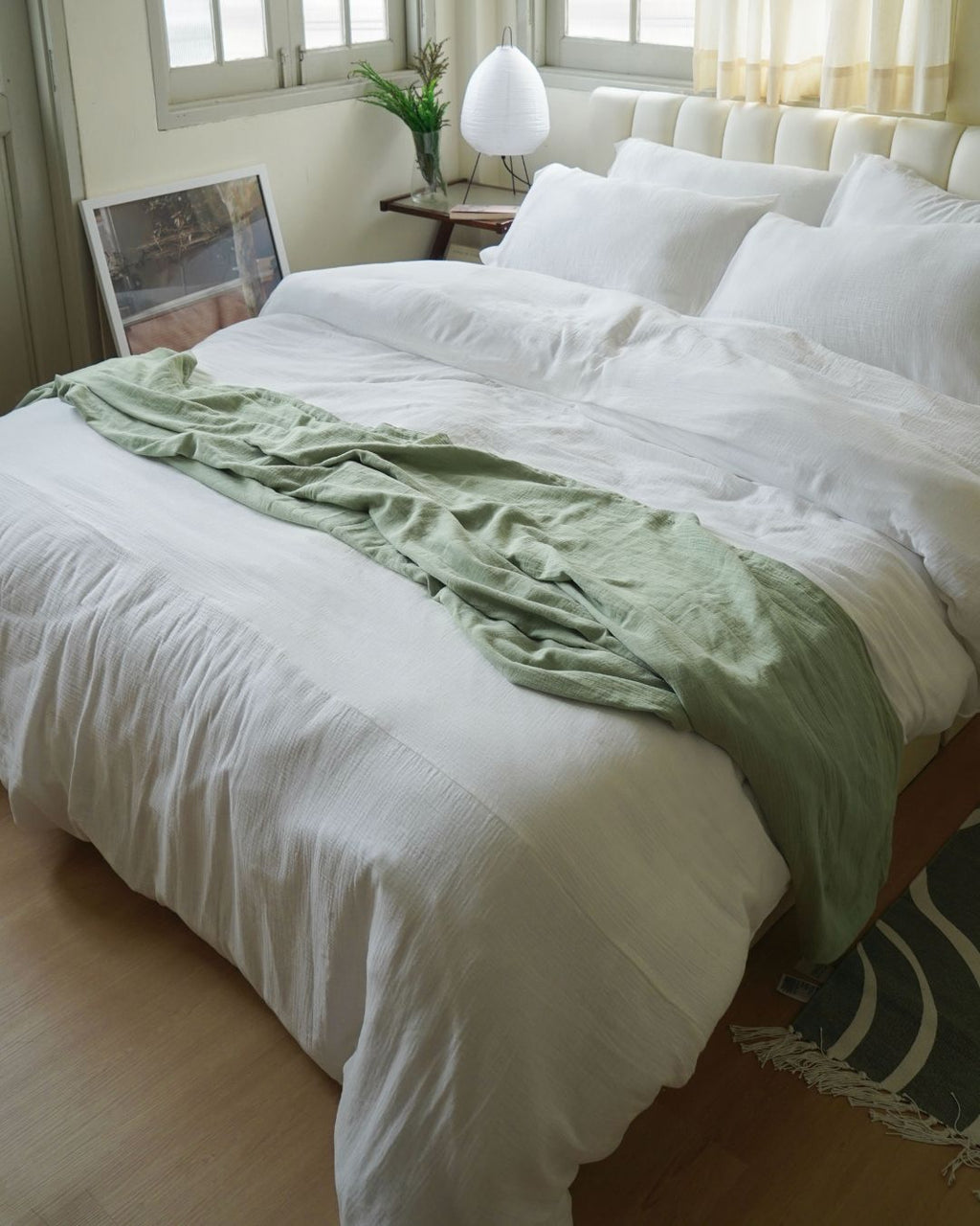 ผ้าห่ม Throw Cloud Cotton image 4