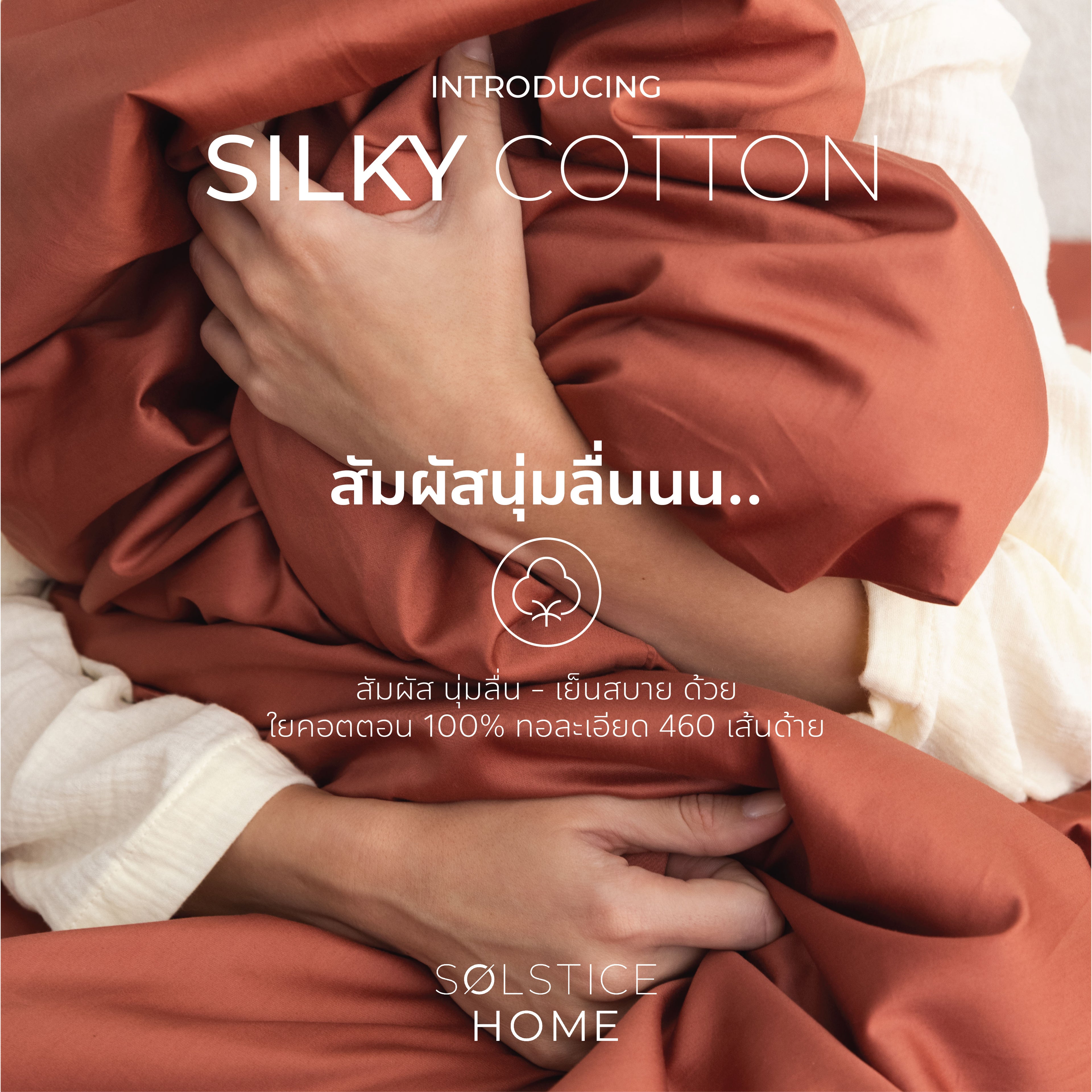 ชุดเครื่องนอน ผ้า Silky Cotton image 3