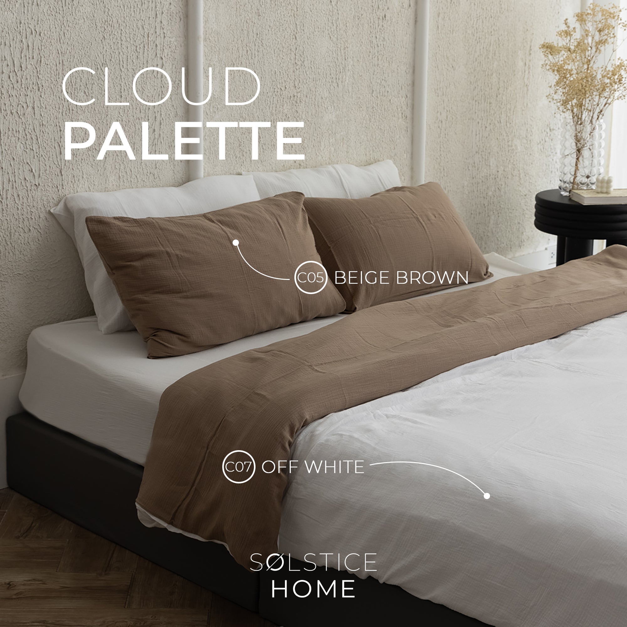 ชุดเครื่องนอน Cloud Cotton ทูโทน image 7