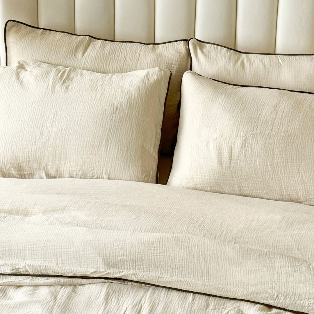 ชุดเครื่องนอน ผ้า Cloud Cotton กุ๊นขอบ image 1