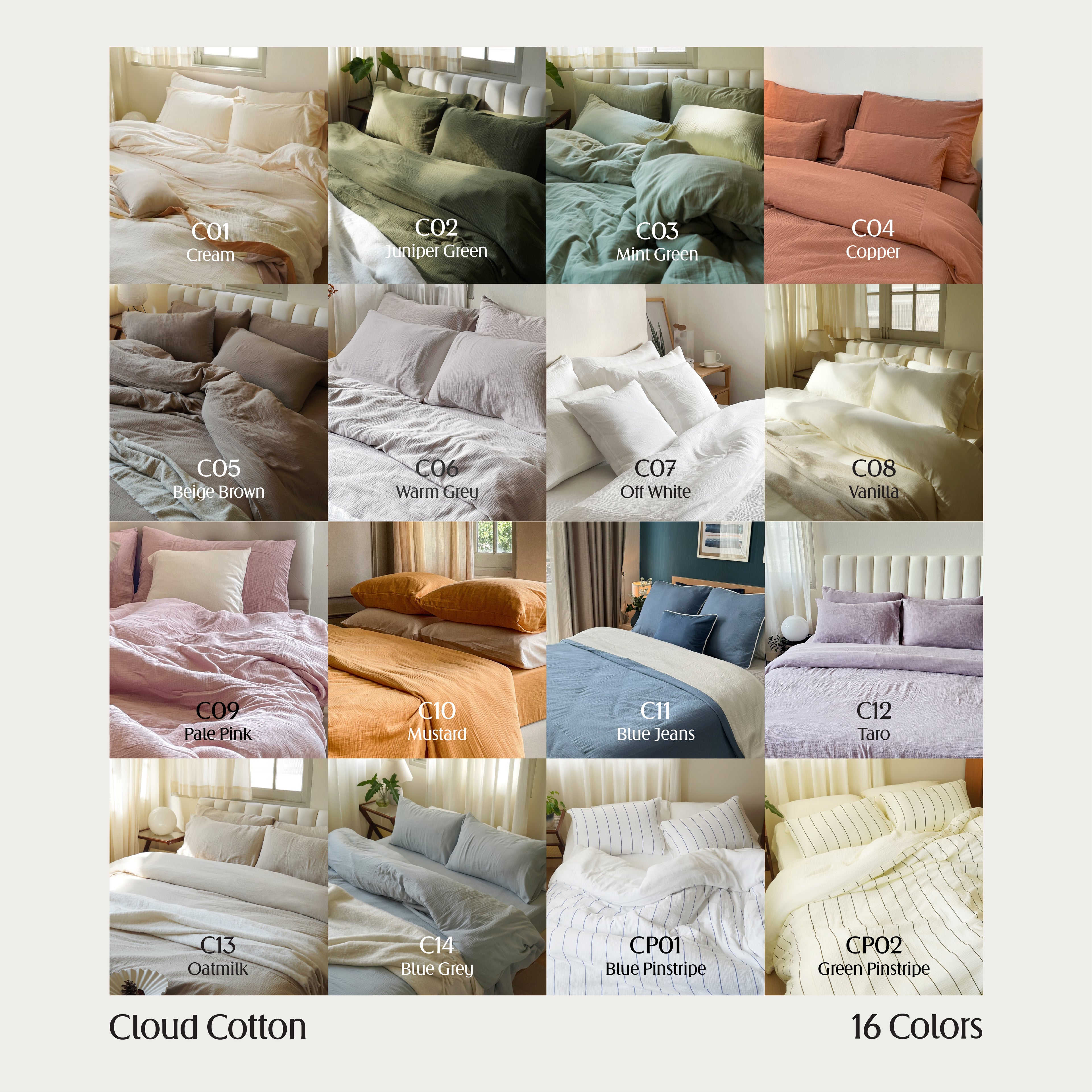 ชุดผ้าปูที่นอน Cloud Cotton