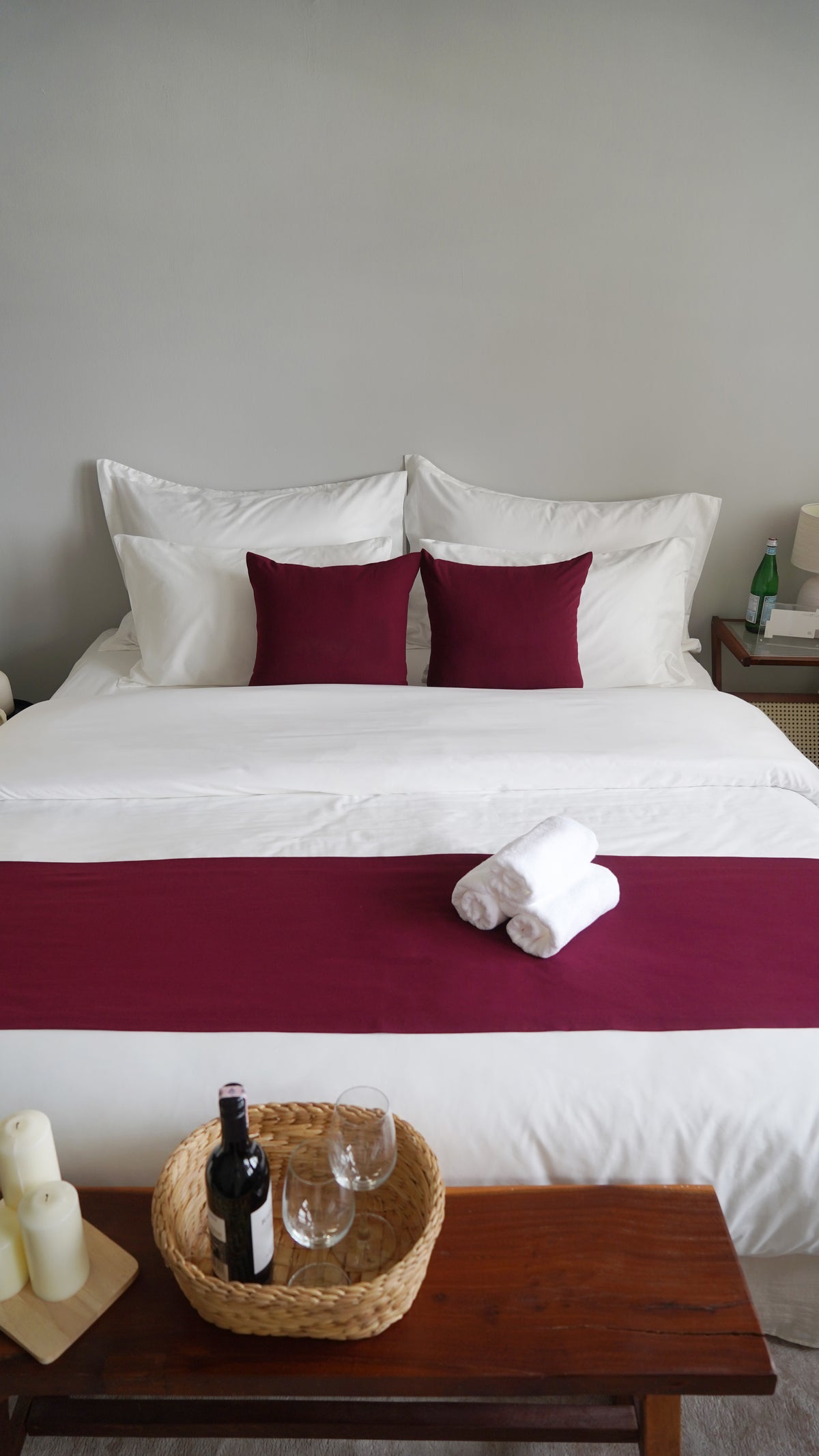Table runner - Plain Cotton