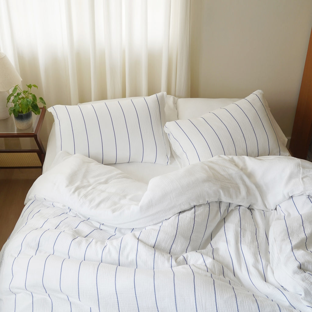 ชุดผ้าปูที่นอน Cloud Cotton Pinstripe