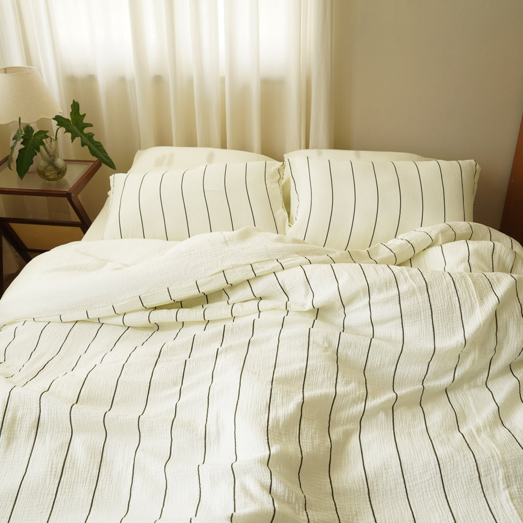 ชุดผ้าปูที่นอน Cloud Cotton Pinstripe