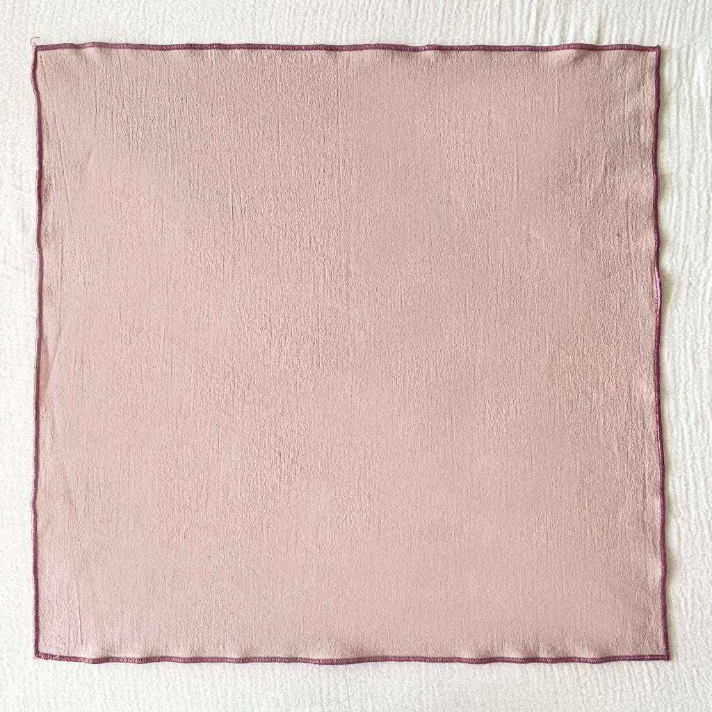 ผ้าเช็ดปากกุ๊นขอบ Plain Cotton