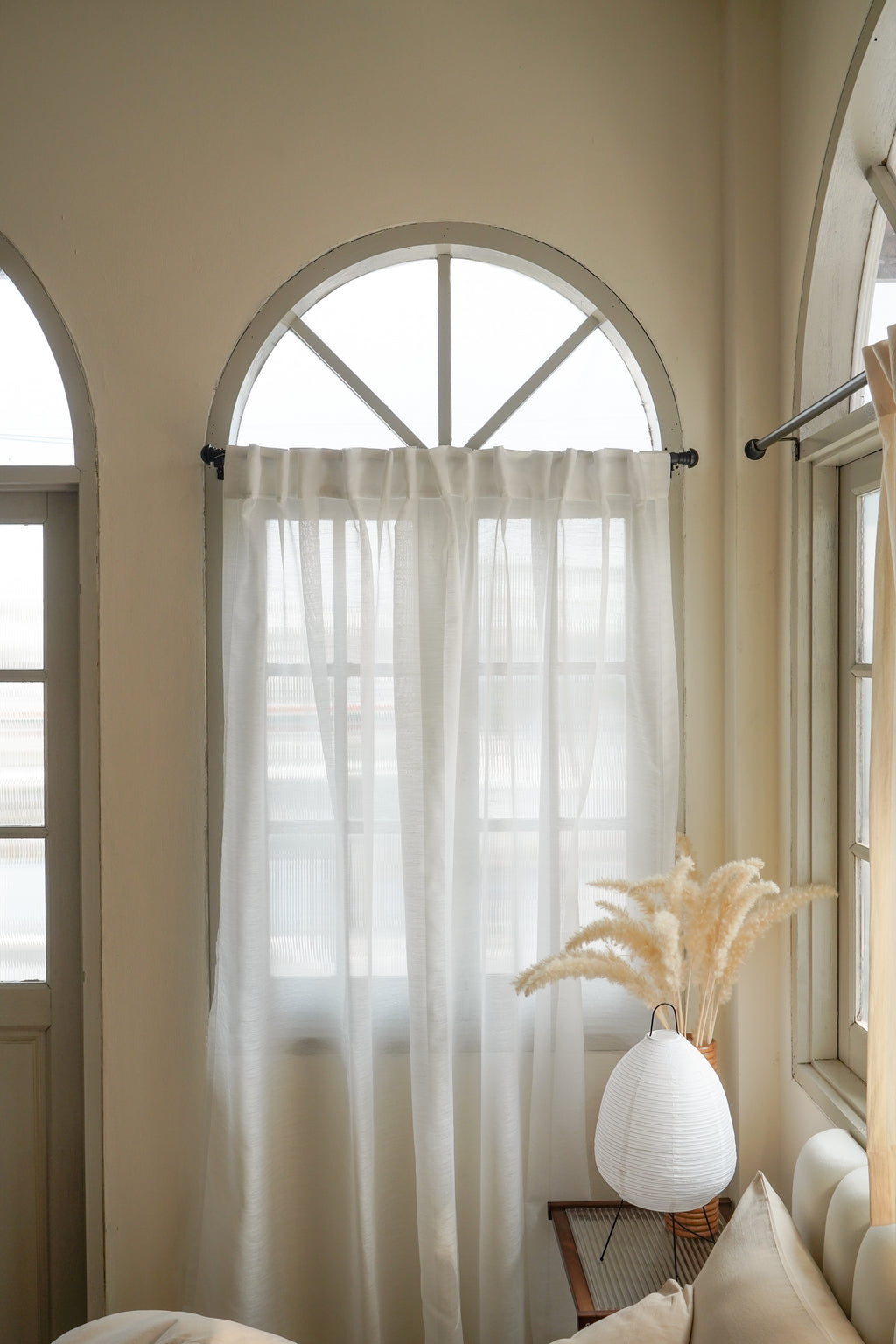 Sheer Hidden Loop Curtain
