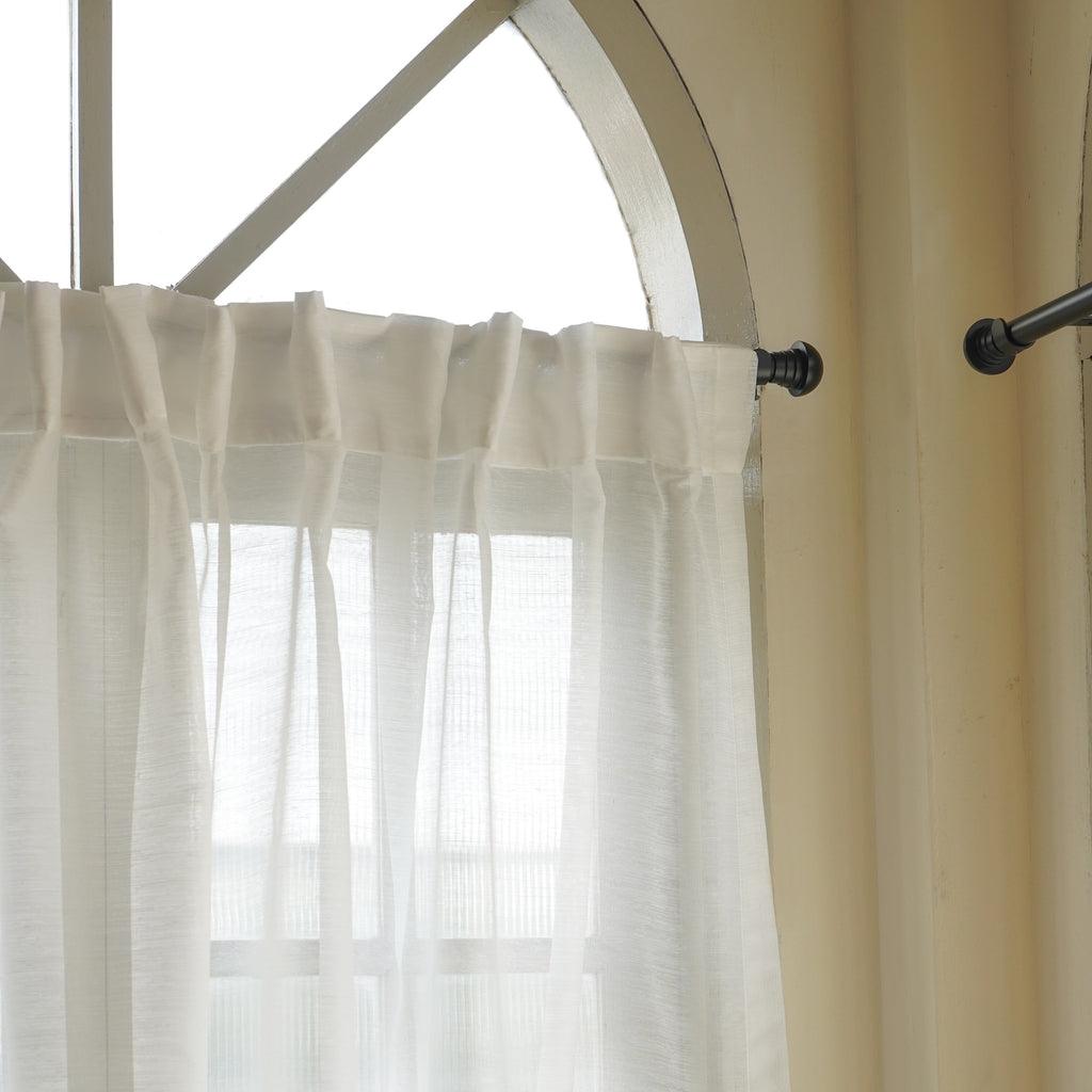 Sheer Hidden Loop Curtain