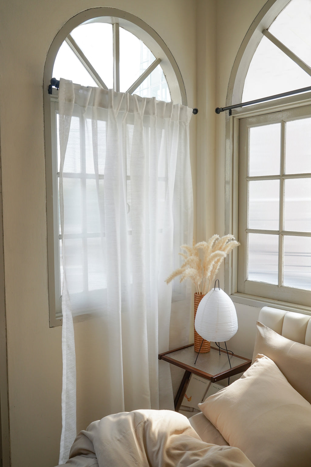 Sheer Hidden Loop Curtain