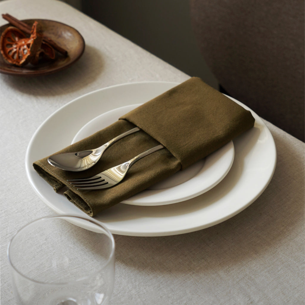 ผ้าเช็ดปาก Plain Cotton