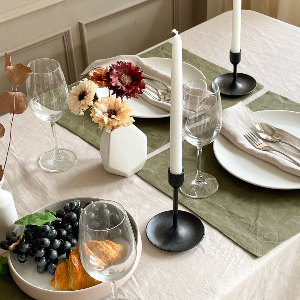 Linen tablecloth