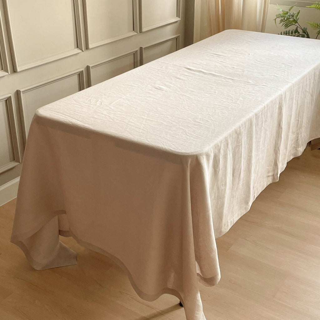Linen tablecloth