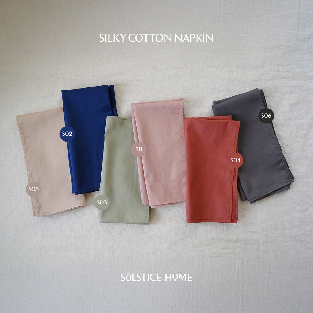 ผ้าเช็ดปาก Silky Cotton