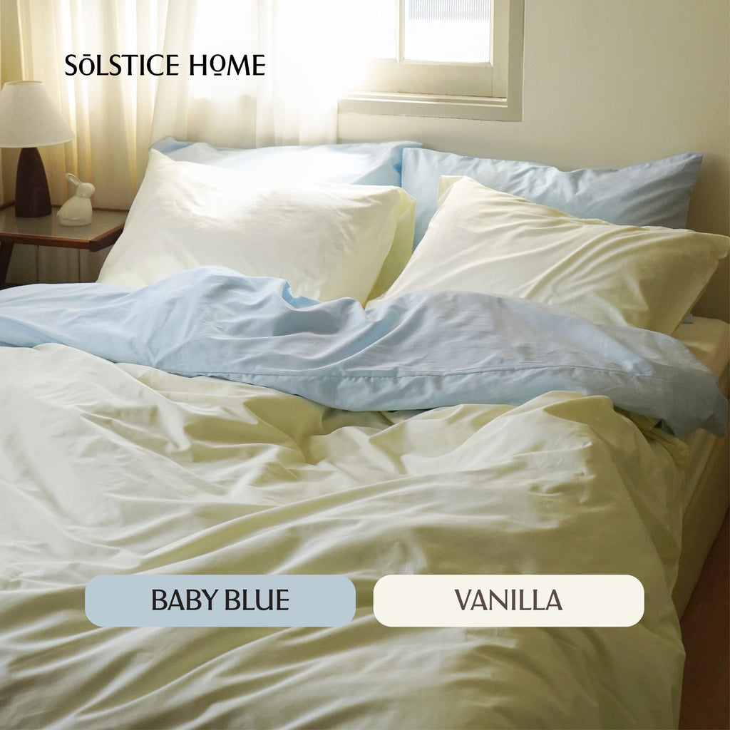 Two Tone Bedding Set - Silky Cotton