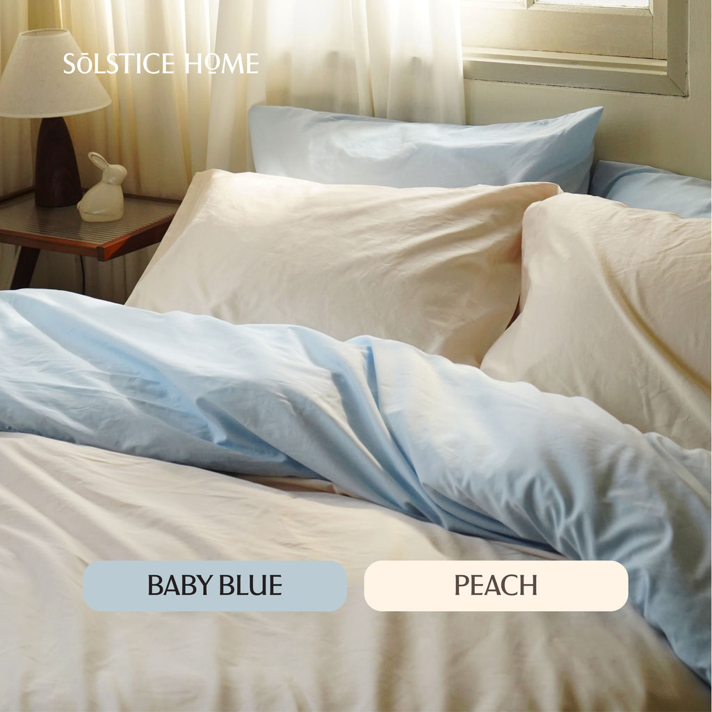 Two Tone Bedding Set - Silky Cotton