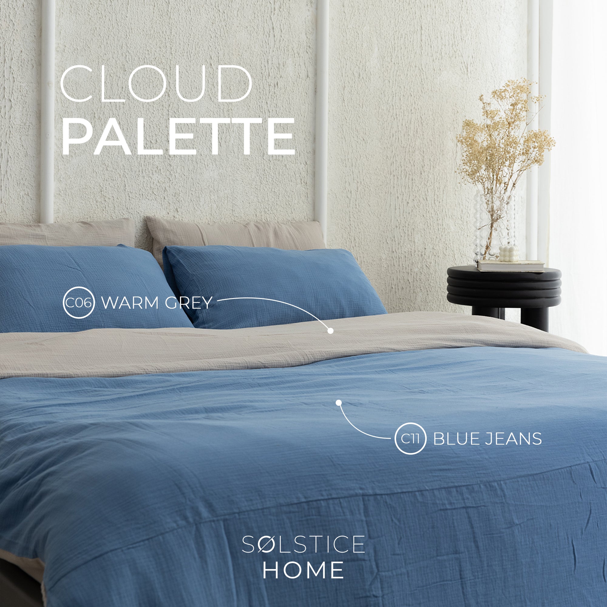 ชุดเครื่องนอน Cloud Cotton ทูโทน image 6