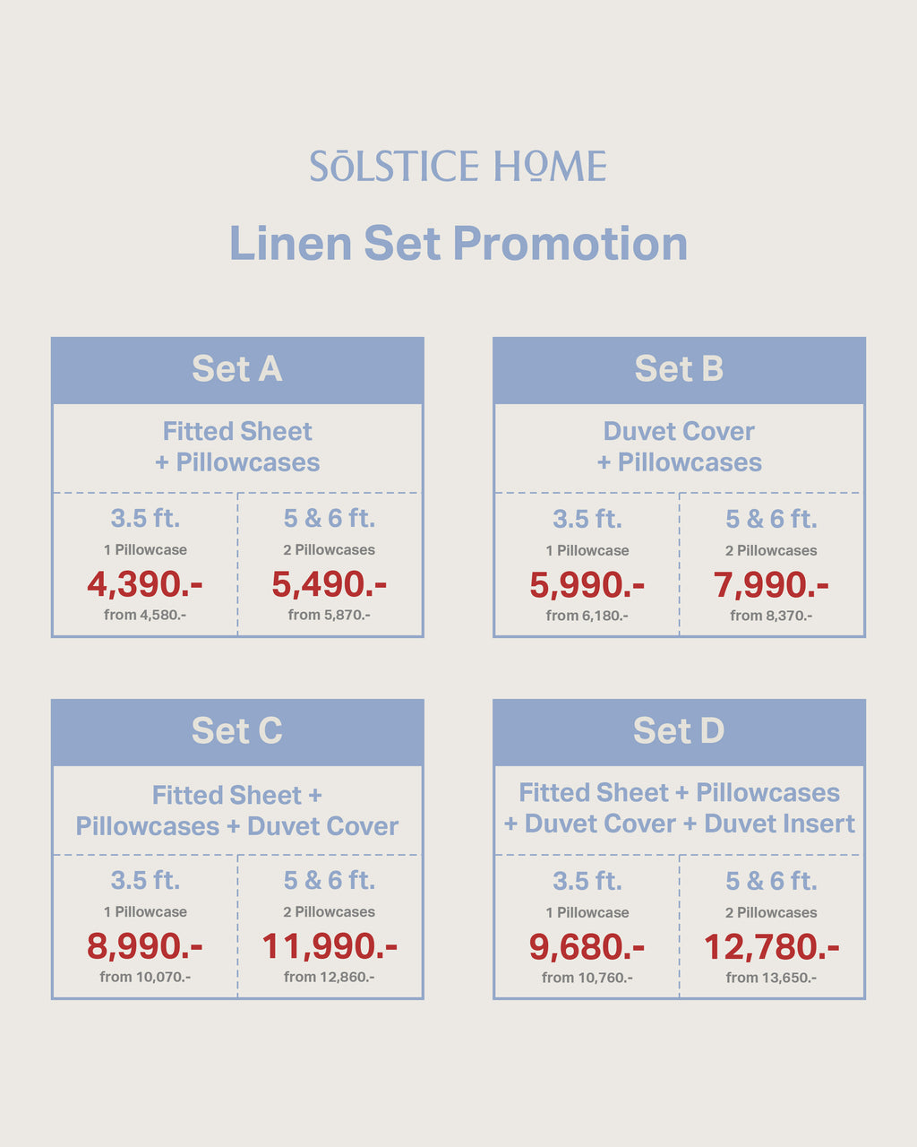 ชุดเครื่องนอน Linen Stone Washed image 10