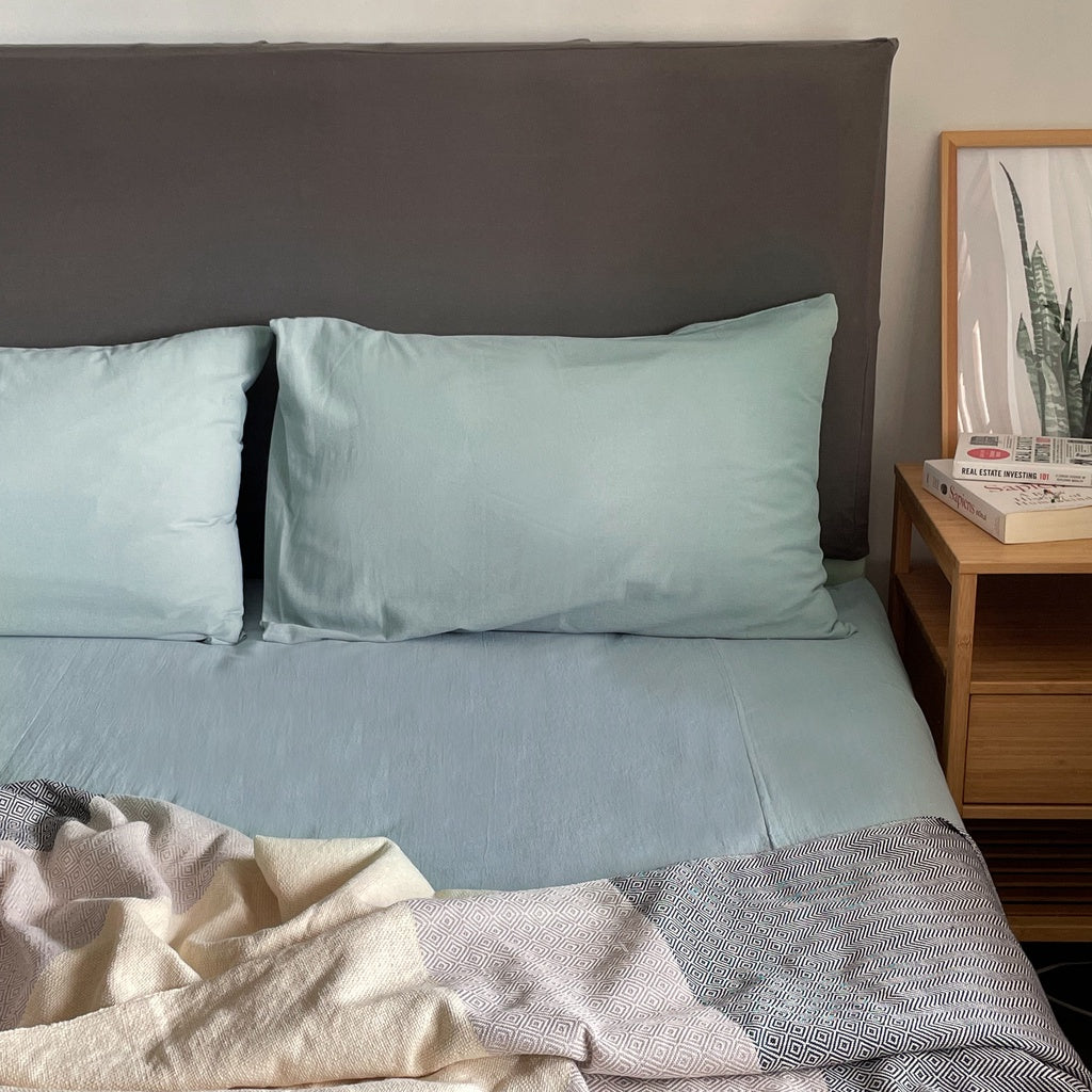 ผ้าปูที่นอนรัดมุม Plain Cotton image 3
