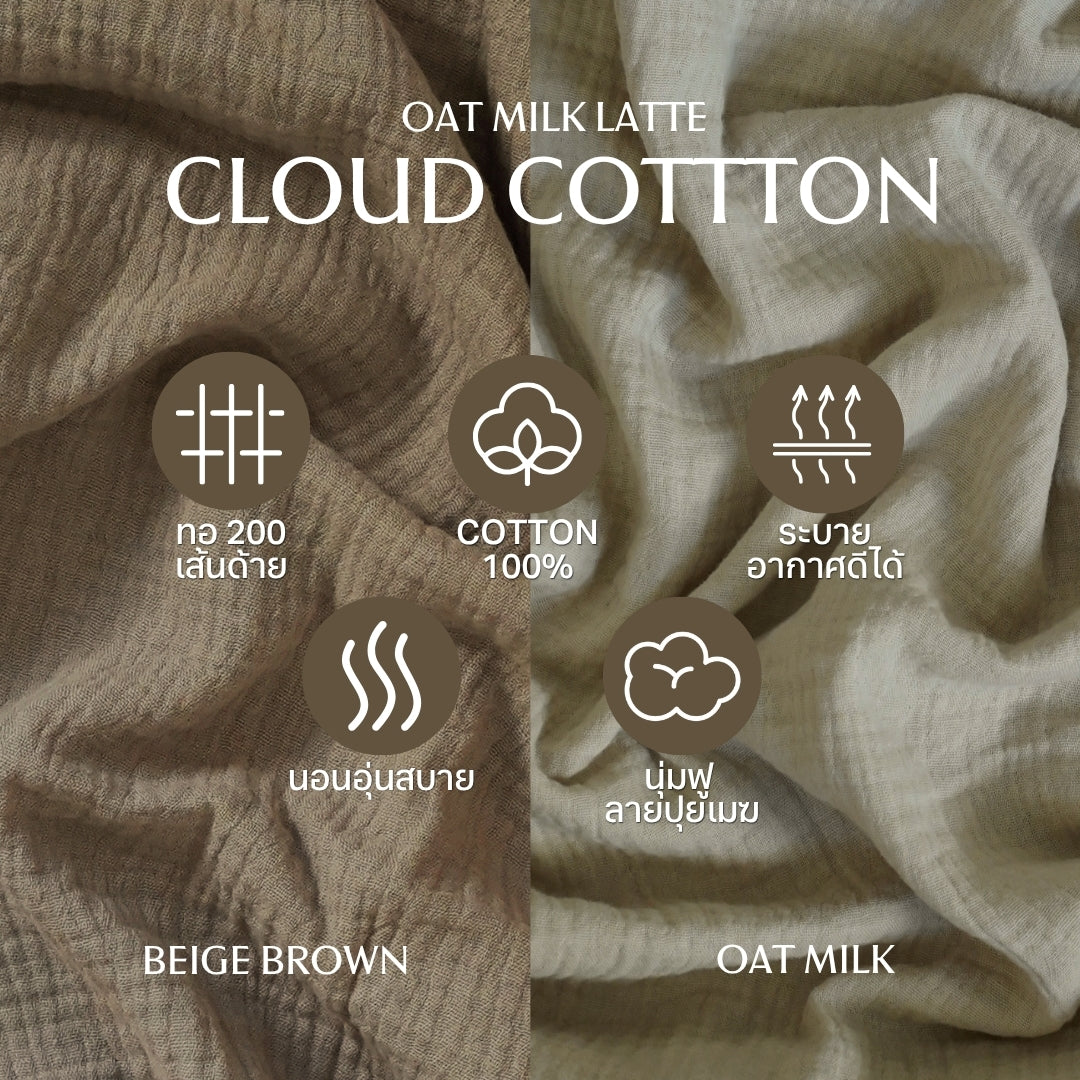 Two Tone Bedding Set - Cloud Cotton