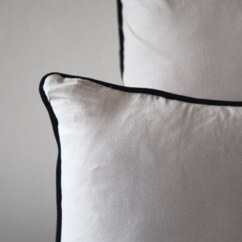 ปลอกหมอนอิง กุ๊นขอบ ผ้า Plain Cotton image 1