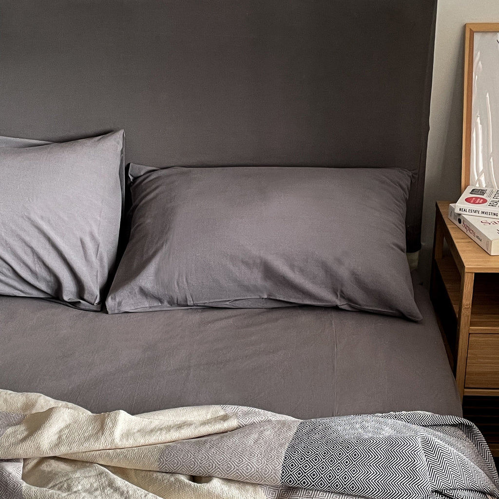 ผ้าปูที่นอนไม่รัดมุม Plain Cotton image 7