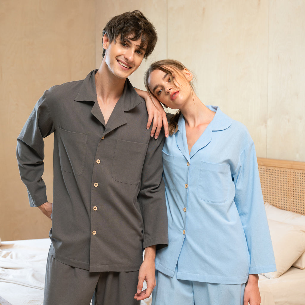 Long Sleeve Pajamas - Mellow Evening